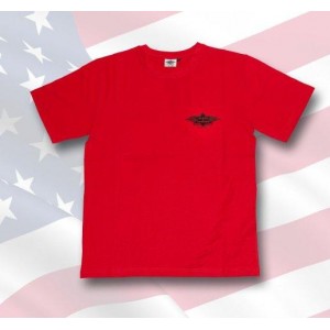 T-shirt " stars and stripes " rouge.