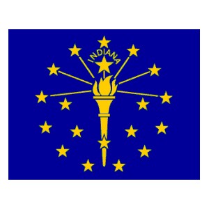 Drapeau de l'INDIANA