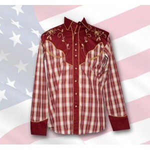 Chemise western homme modèle " NASHVILLE "